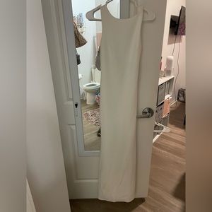 lulus white formal dress